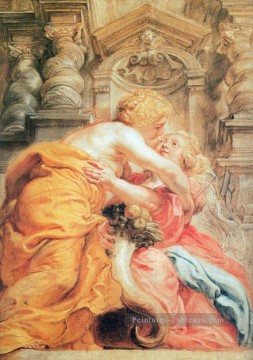 paix et abondance Peter Paul Rubens Peinture à l'huile